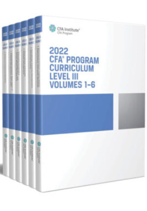 2022 CFA program curriculum level iii box set Ebook
